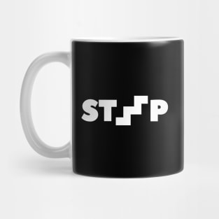 Step design for minimalist Mug